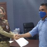 Comandante da 43ª CIPM se reúne com prefeito de Jucuruçu para tratar da segurança no município.