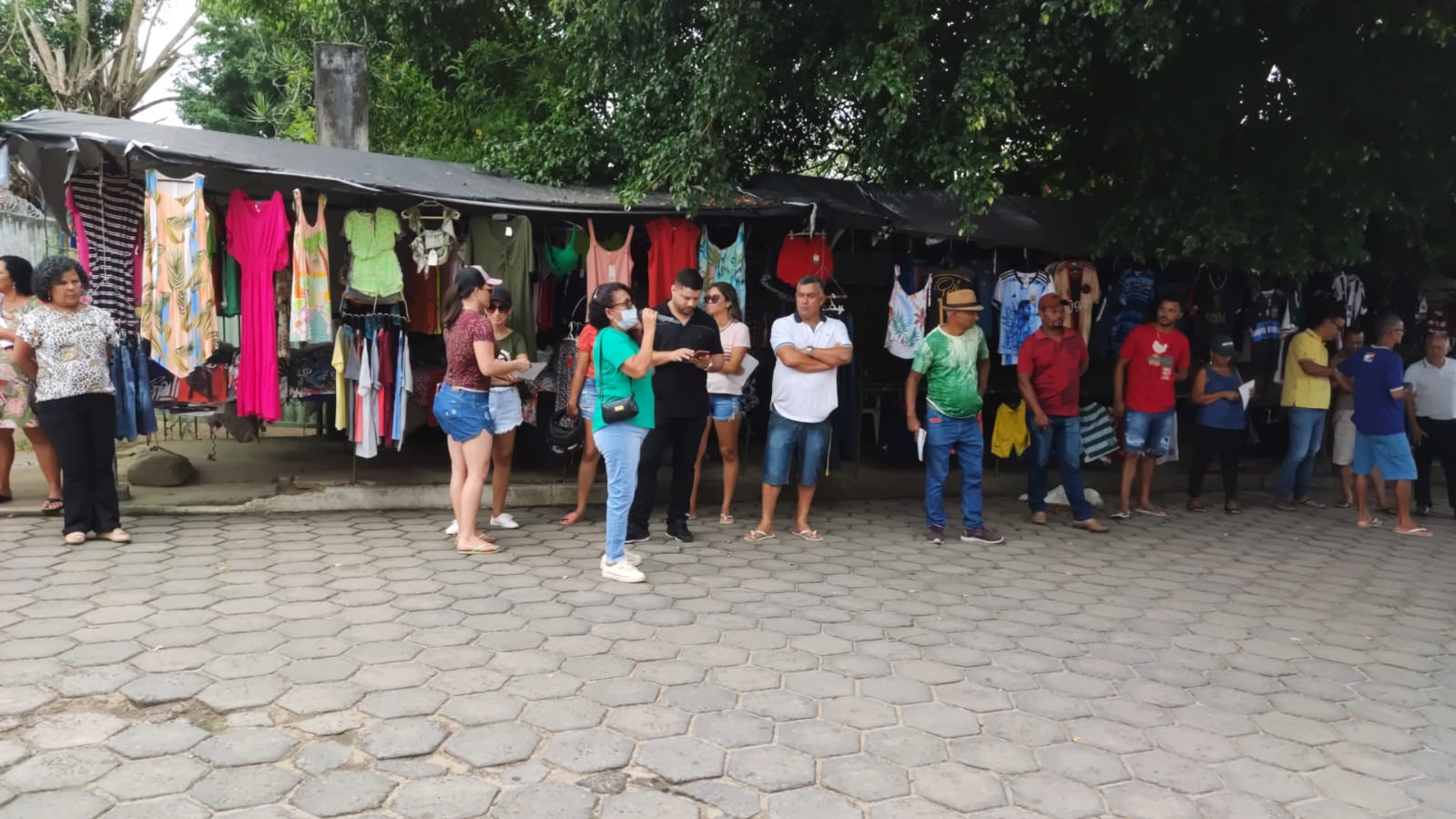 Comunidade faz manifesto em defesa do centro de recuperação Benedito Ralile