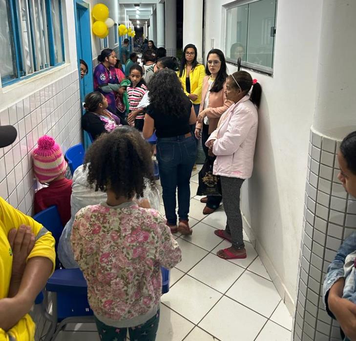 Itamaraju - Boa noite saúde é sucesso de público no bairro Tacizão