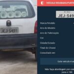 Suspeito é preso pela PM com carro furtado em Itamaraju
