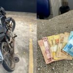 Suspeito com moto roubada é preso após tentar subornar PMs na BR-101 em Teixeira