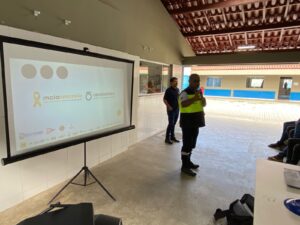 Maio Amarelo - Gads mobiliza escolas de Itamaraju por um trânsito mais seguro