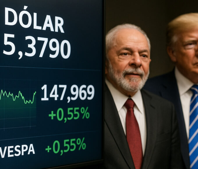 Mercados disparam com encontro de Lula e Trump 