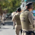 Forças de segurança  interceptam veículo com suspeitos de envolvimento em crime contra PM