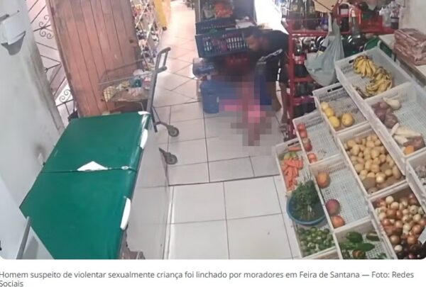 Homem suspeito de violentar sexualmente bebê de 2 anos é linchado por moradores