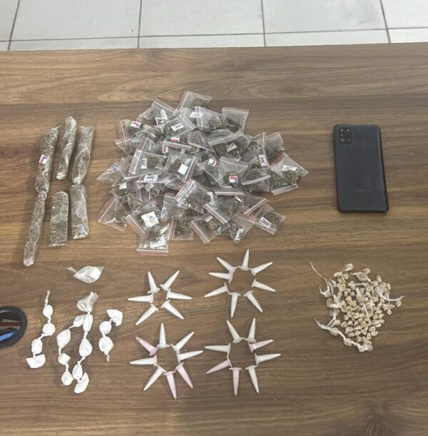 8° BATALHÃO DE POLÍCIA MILITAR DE PORTO SEGURO REALIZA APREENSÃO DE DROGAS