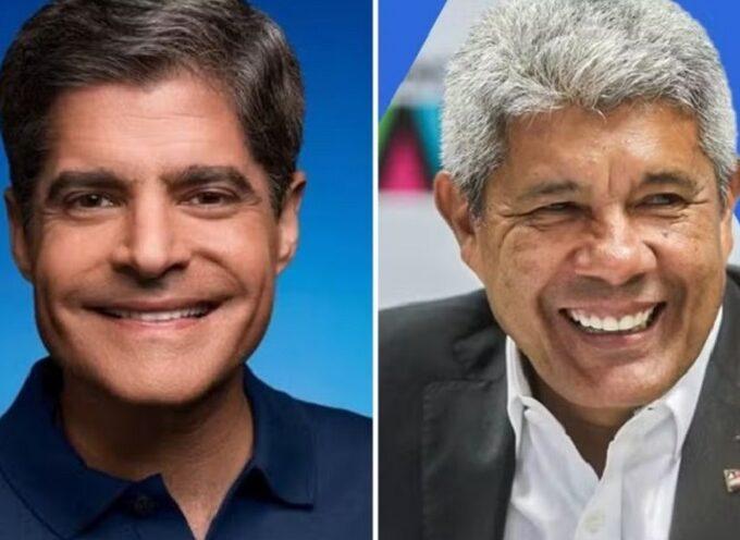 Quaest na BA: ACM Neto, 39%; Jerônimo Rodrigues, 37%