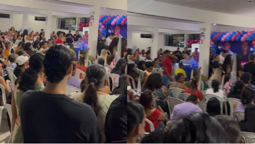 Recepção aos candidatos Dal Barreto e Jânio Natal Jr movimentam a politica em Itamaraju