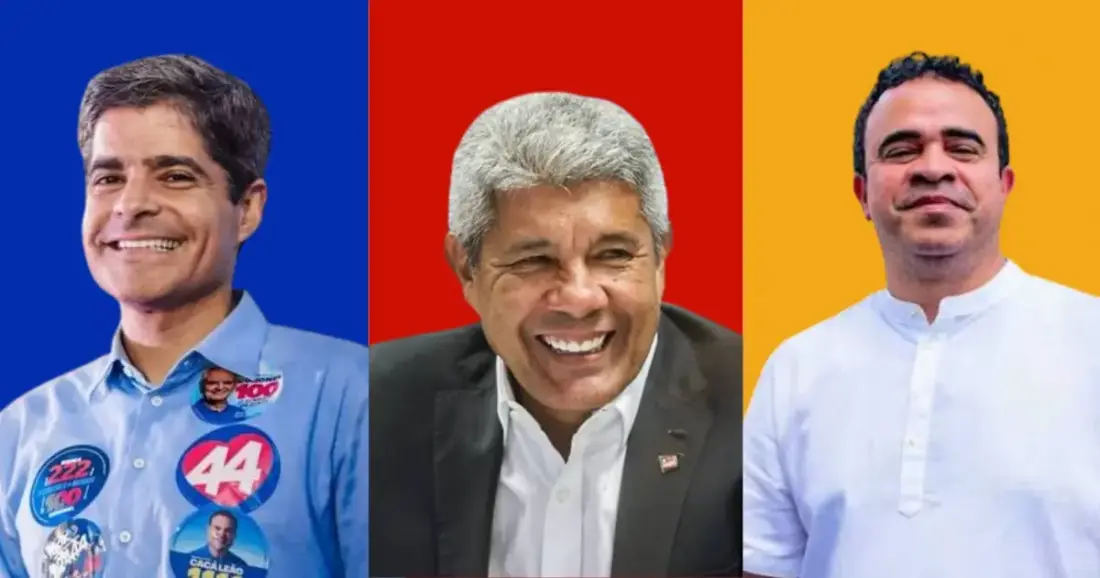Bahia: Neto, Jerônimo e Mansur e as agendas de campanha desta quarta 02/09