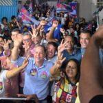 Recepção aos candidatos Dal Barreto e Jânio Natal Jr movimentam a politica em Itamaraju