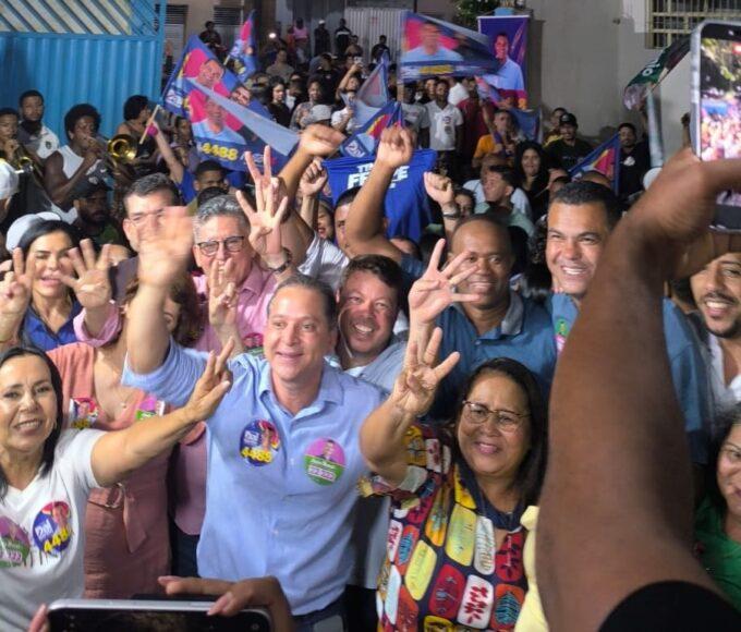 Recepção aos candidatos Dal Barreto e Jânio Natal Jr movimentam a politica em Itamaraju