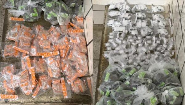 Apreensão recorde - Mais de 4 Kg de drogas são apreendidos em Posto da Mata